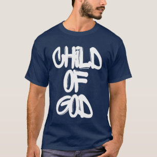 Camiseta Hijo de Dios Salmo 23 Frente y parte posterior vin