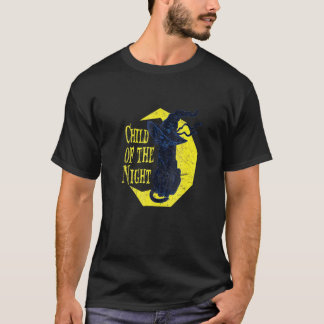 Camiseta Hijo De Ella Bruja Gato De Halloween Brujería H