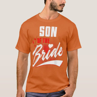 Camiseta Hijo de la novia, parte de la boda, grupo de la bo