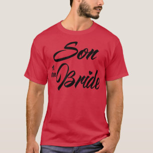 Camiseta Hijo de la novia, parte de la boda, partido de nov