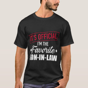 Camiseta Hijo de puta favorito de suegra o padre