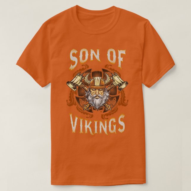 Camiseta Hijo De Vikings (Diseño del anverso)