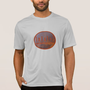 Camiseta hijo del alcohol de 1 de x 1 de x 1 de = 1/dios =
