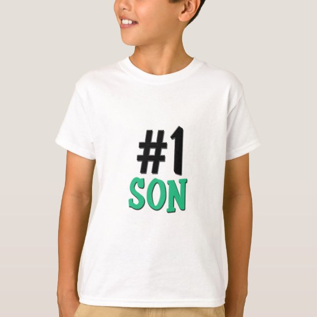 Camiseta Hijo del número 1 (Anverso)