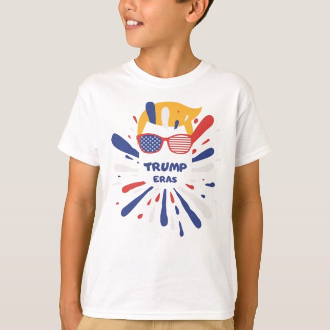 Camiseta hijo del voto de la era de trump (Anverso)