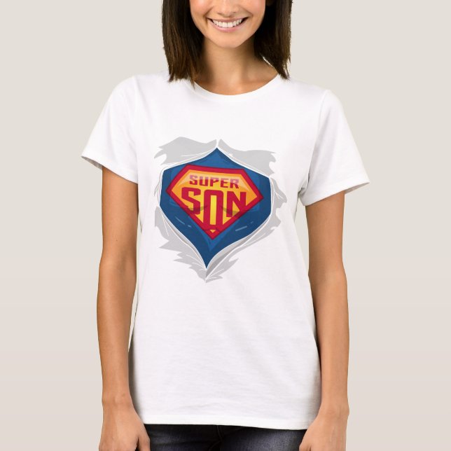Camiseta hijo estupendo (Anverso)