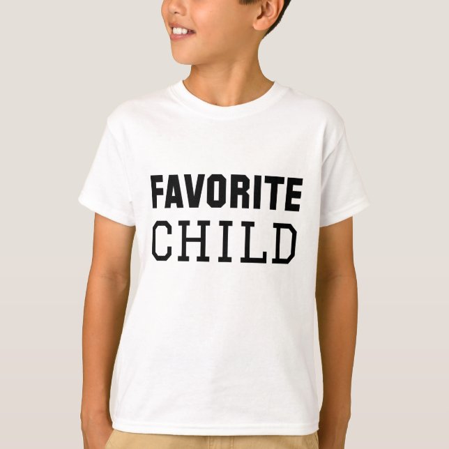 Camiseta Hijo favorito (Anverso)