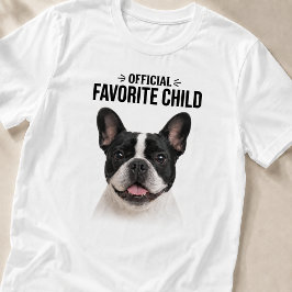Camiseta Hijo Favorito | Retrato de Mascota Minimalista Per