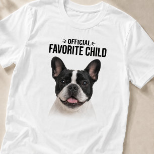 Camiseta Hijo Favorito Retrato de Mascota Minimalista Per