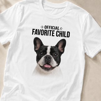 Camiseta Hijo Favorito | Retrato de Mascota Minimalista Per