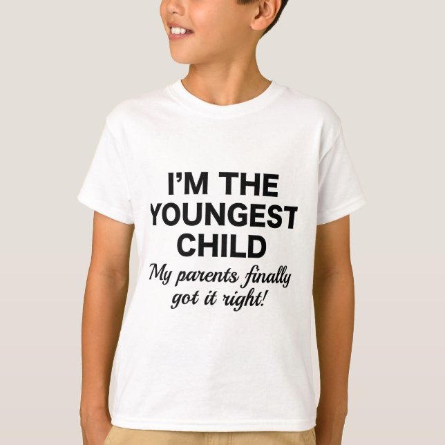Camiseta Hijo Menor (Anverso)