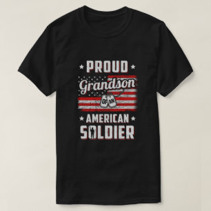 Camiseta Hijo Orgulloso De Un Ejército Soldado, Papa Veter