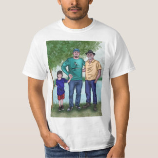 Camiseta Hijo, padre y abuelo, Comisión de Trabajo Artístic