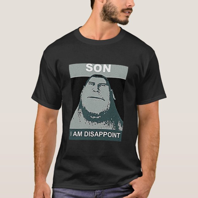CAMISETA HIJO SOY DECEPCIONO (Anverso)