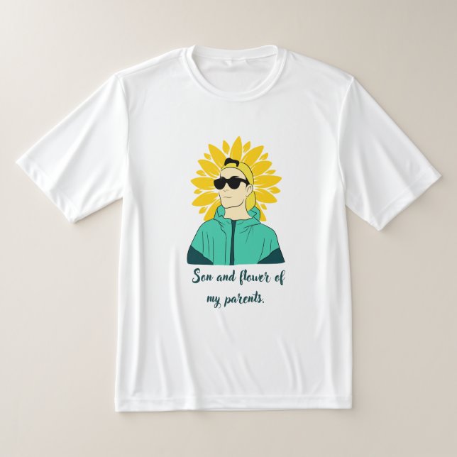 Camiseta Hijo y flor de mis padres (Distribución)