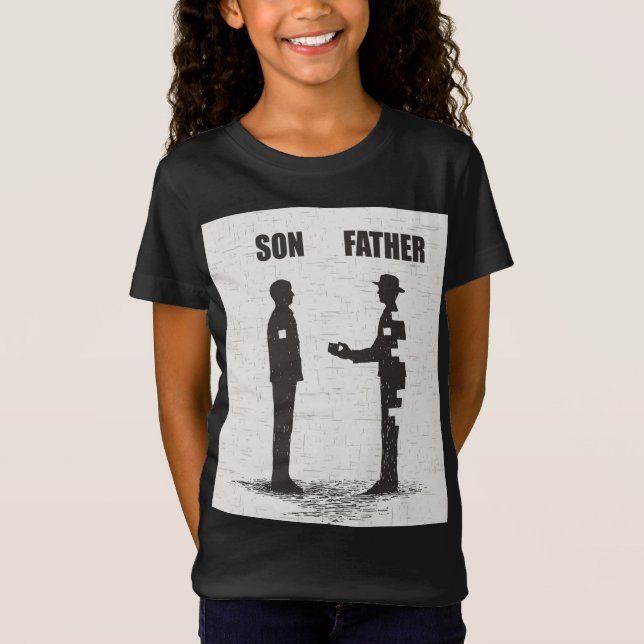 Camiseta Hijo y padre (Anverso)