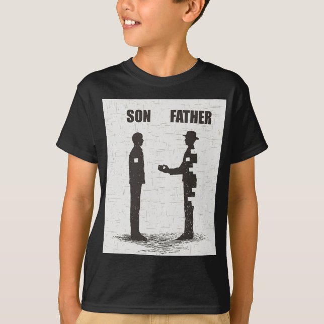 Camiseta Hijo y padre (Anverso)