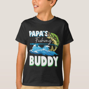 Camiseta Hijo y padre pescador moscero padre