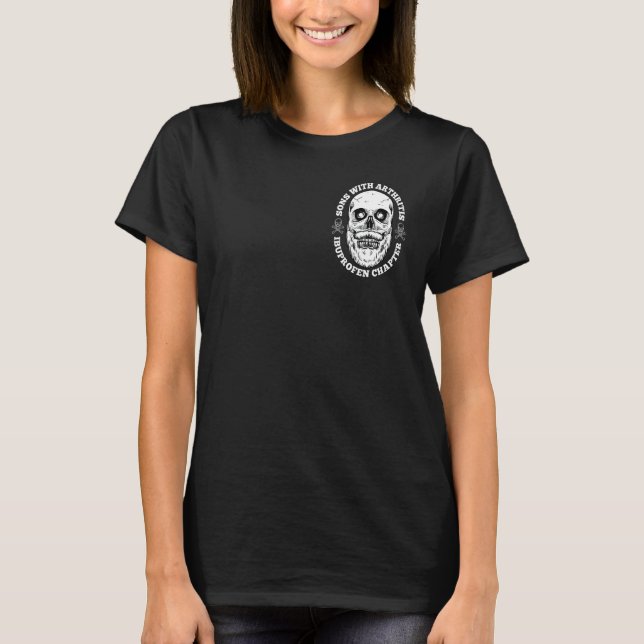 Camiseta Hijos Con Artritis De 2 Lados Delanteros Funny Ret (Anverso)