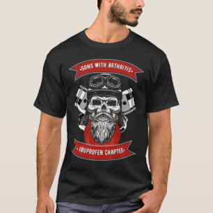 Camiseta Hijos Con Artritis Ibuprofeno Capítulo Funny Bike