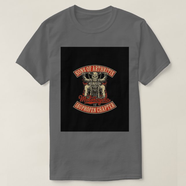 Camiseta Hijos De Artritis Capítulo Ibuprofeno Gráfico (Diseño del anverso)