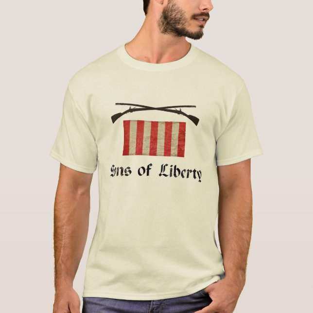 Camiseta Hijos de la bandera de la libertad (Anverso)