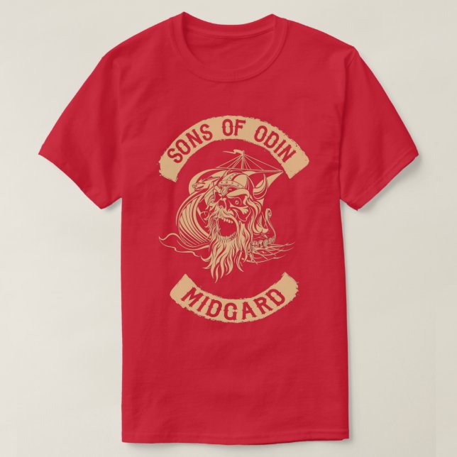 Camiseta Hijos de la Libertad MIDGARD (Diseño del anverso)