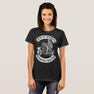 Camiseta hijos de la motocicleta capítulo artritis