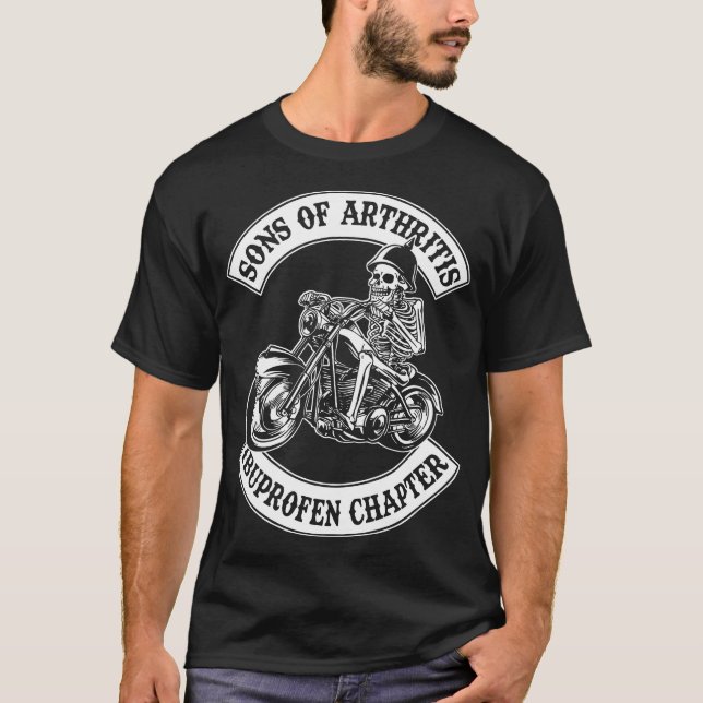 Camiseta hijos de la motocicleta del capítulo de la (Anverso)