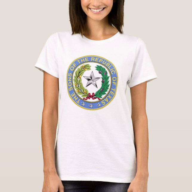 CAMISETA HIJOS DE LA REPÚBLICA DE TEXAS (Anverso)