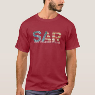 Camiseta Hijos de la Revolución Americana SAR Est 1889 Orgu