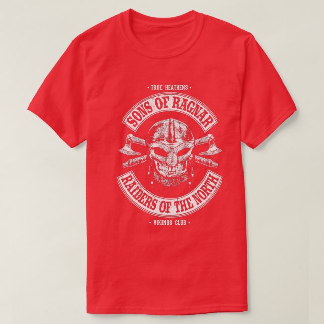 Camiseta Hijos de ragnar 3 (Diseño del anverso)
