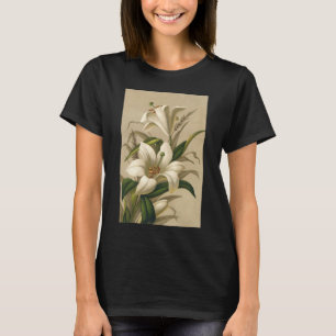 Camiseta Hijos de Semana Santa, flores victorianas en flor