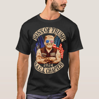 Camiseta Hijos Del Capítulo 2024 De Trump Maga
