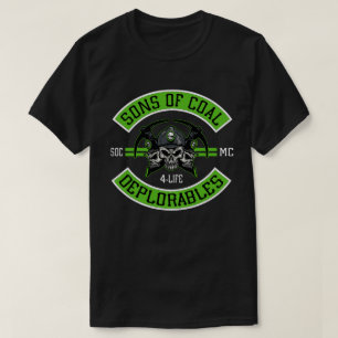 CAMISETA HIJOS DEL CARBÓN DEPLORABLES