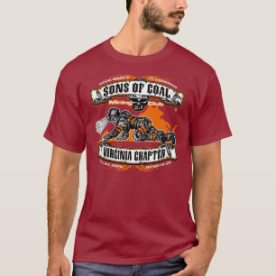 Camiseta HIJOS DEL CLUB DE MINERÍA DE CARBÓN capítulo virgi