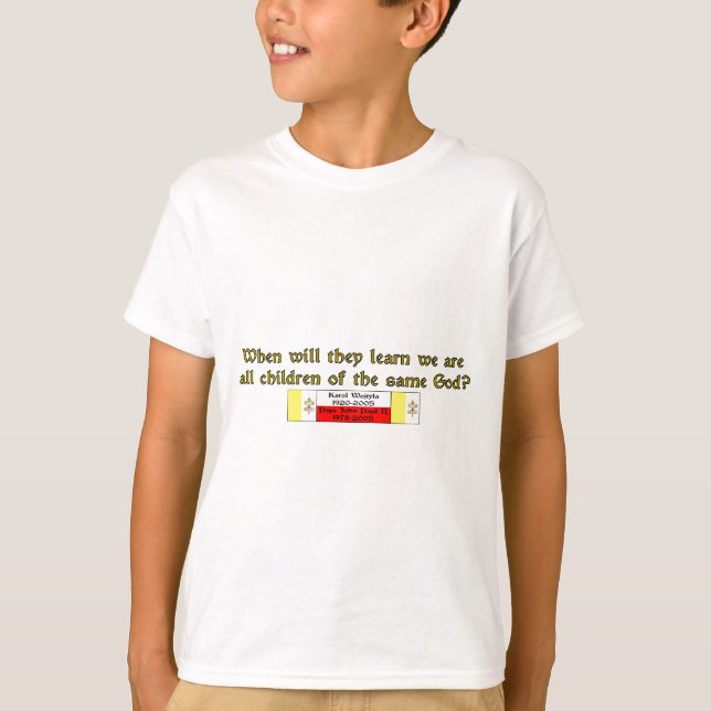 Camiseta Hijos del mismo Dios 1 (Anverso)