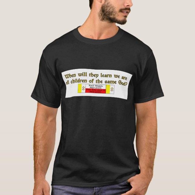 Camiseta Hijos del mismo Dios 1 (Anverso)
