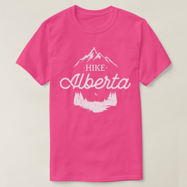 Camiseta Hike Alberta (Diseño del anverso)