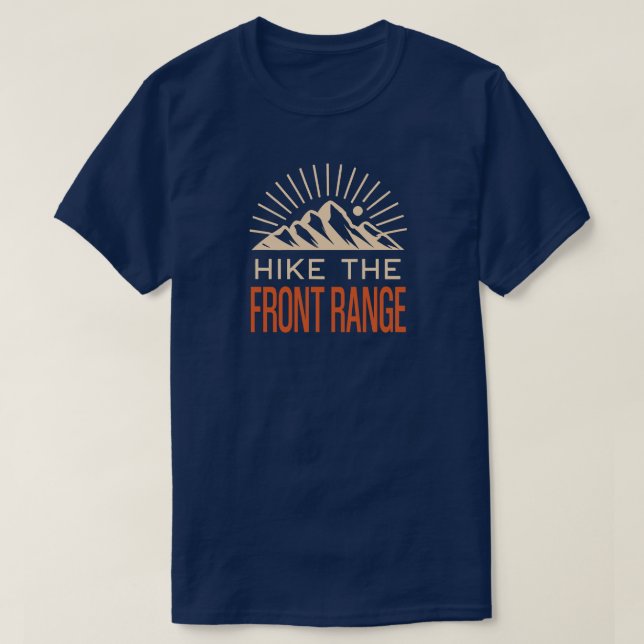 Camiseta Hike The Front Range Sunburst (Diseño del anverso)