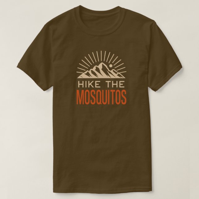 Camiseta Hike The Mosquito Range Colorado Sunburst (Diseño del anverso)
