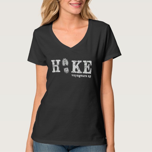 Camiseta Hike Voyageurs National Park (Anverso)
