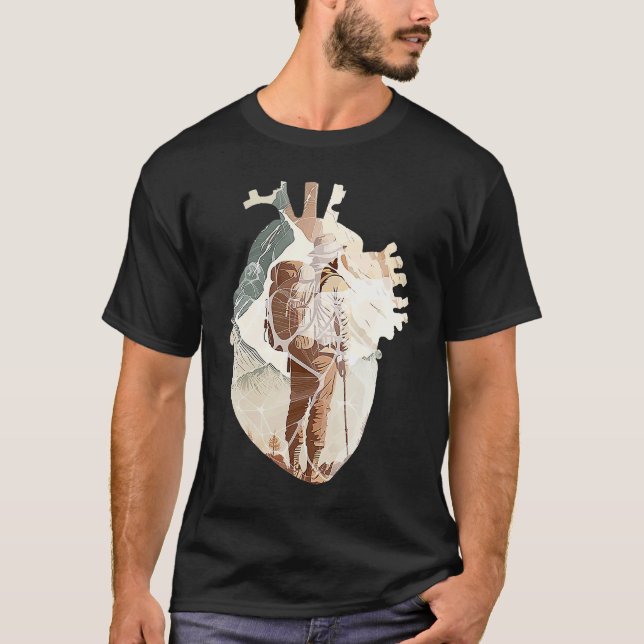 Camiseta Hiker at Heart (Anverso)