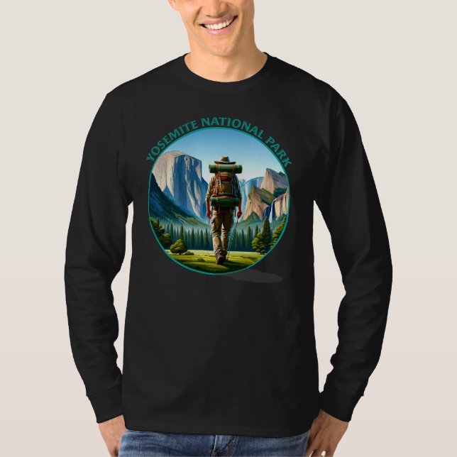 Camiseta Hiker en el Parque Nacional Yosemite (Anverso)