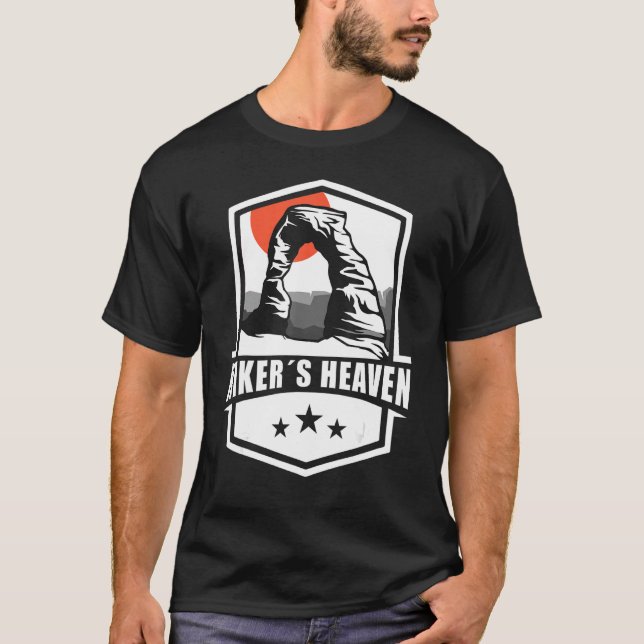 Camiseta Hikers Heaven  Utah National Park (Anverso)