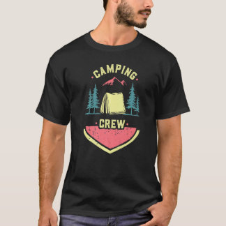 Camiseta Hiking Camp Matching Campfire Summer Vacation Camp