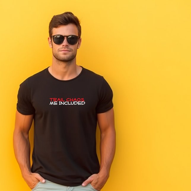 Camiseta Hiking camping trekking humor white T-Shirt (Subido por el creador)