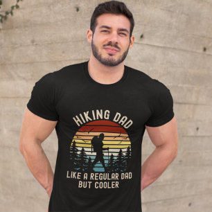 Camiseta Hiking Dad Like a Regular Dad But Cooler