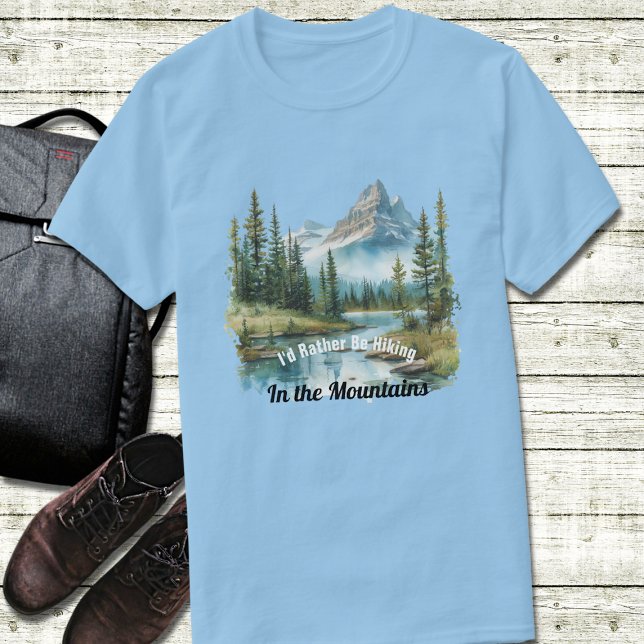 Camiseta Hiking In the Mountains T-Shirt (Subido por el creador)