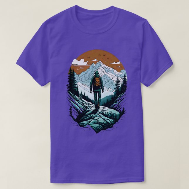Camiseta Hiking Lover Gift (Diseño del anverso)